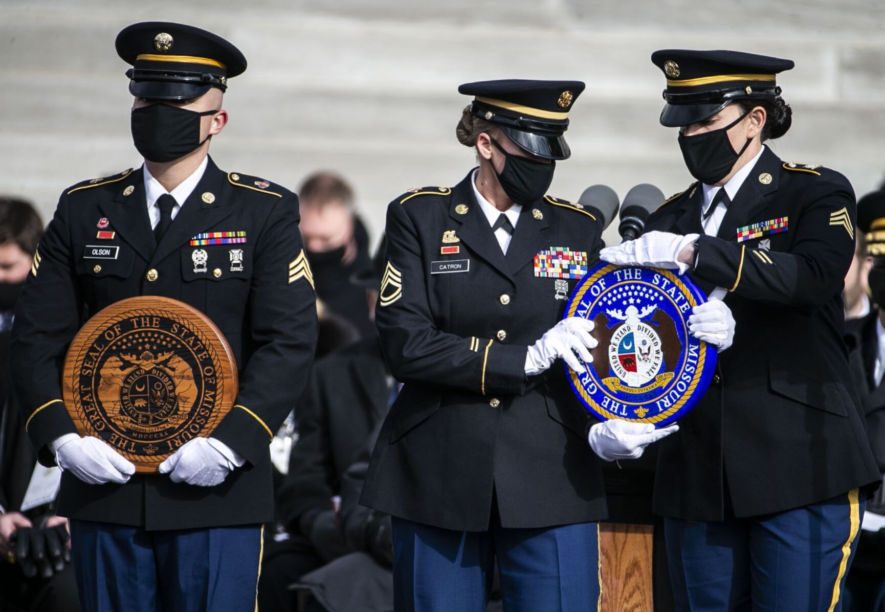 Governor Parson sworn in at Bicentennial Inauguration